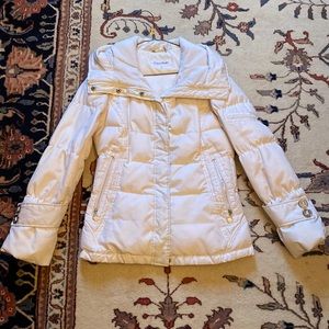 Calvin Klein White Down Winter Jacket